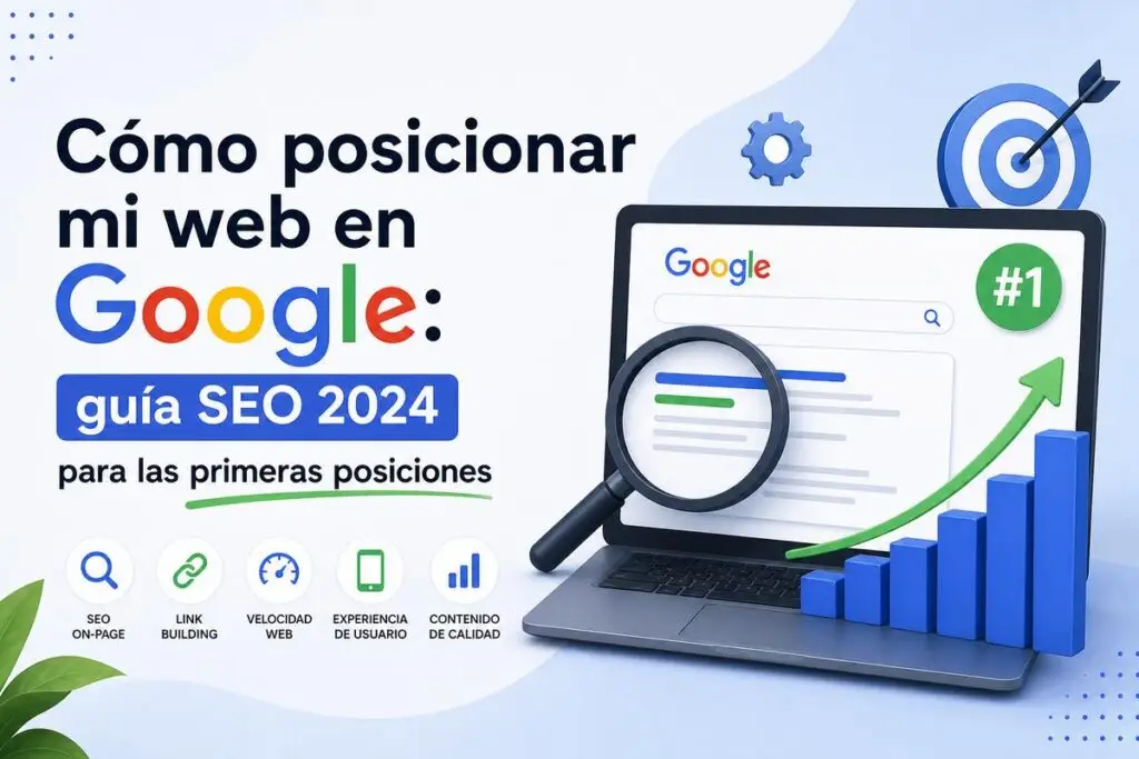 Cómo posicionar mi página web en Google: guía SEO para alcanzar las primeras posiciones