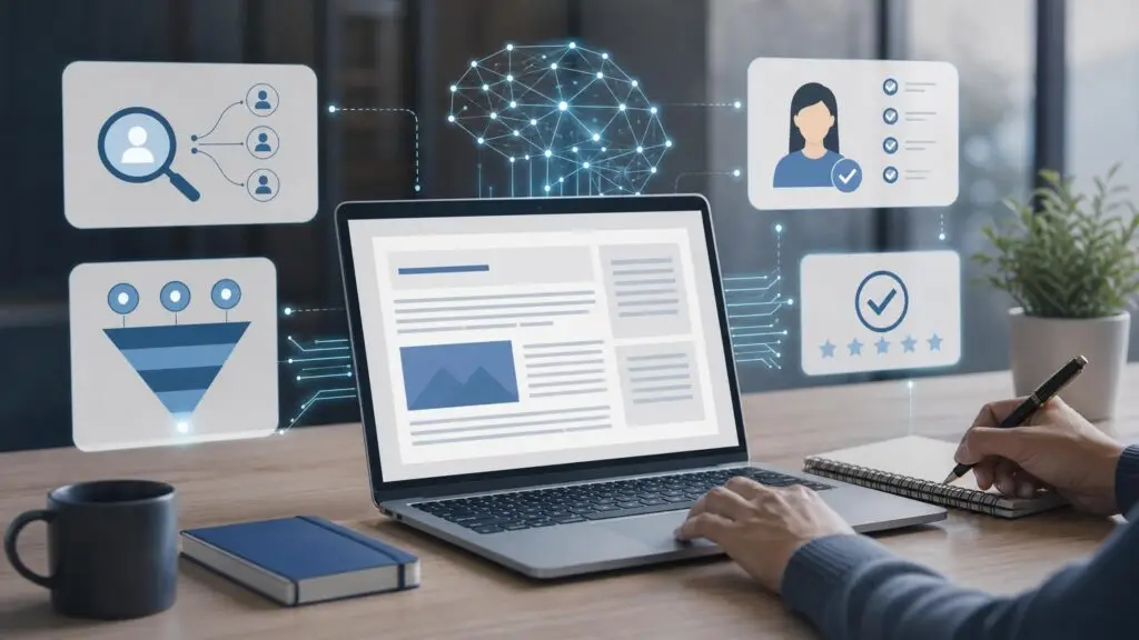 Home Page Contenido informacional generado con IA y revisado con criterio SEO
