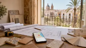 Consultor SEO para empresas de reformas y construccion en Valencia con planos de obra, medicion y busquedas locales
