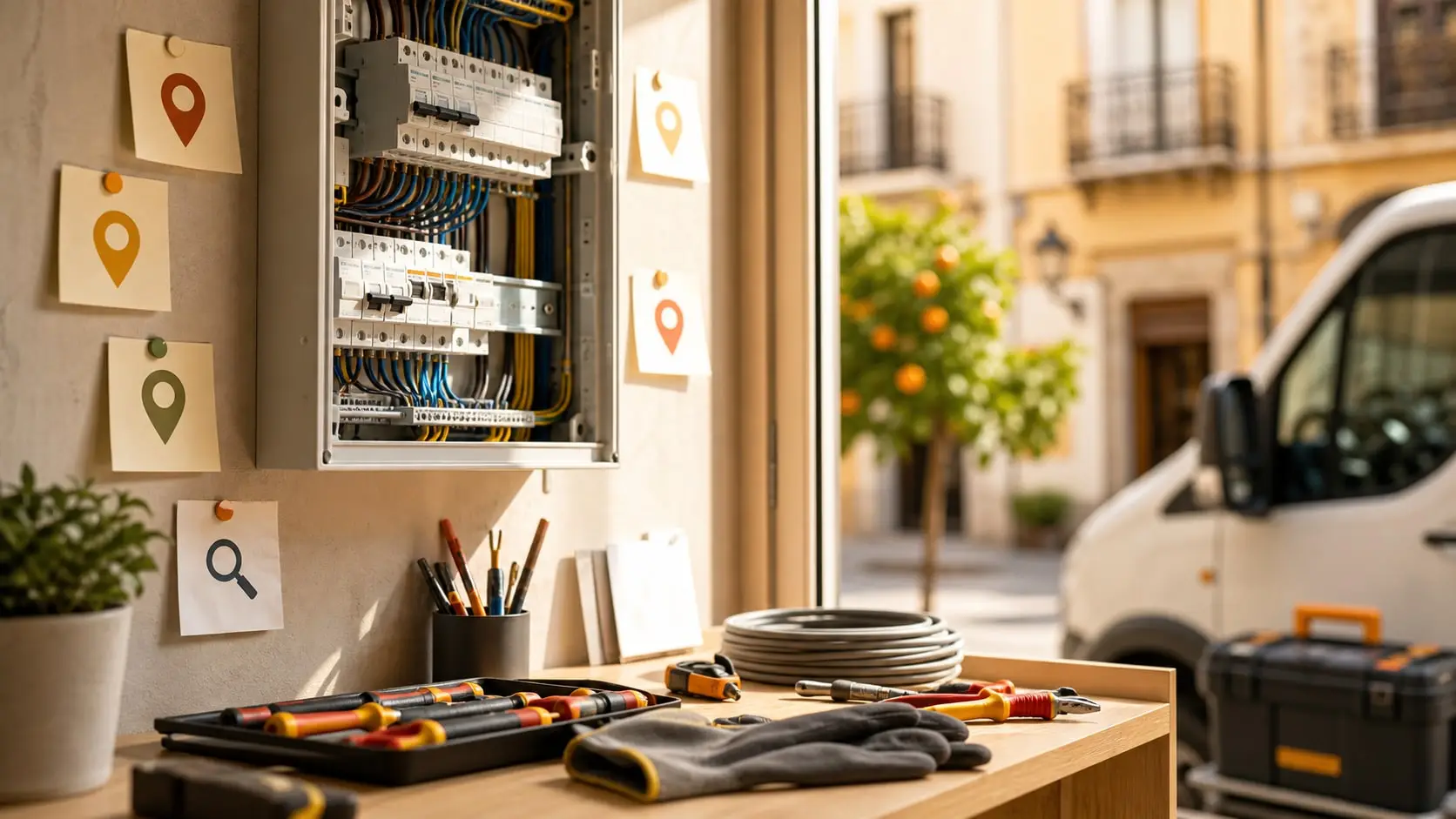SEO para electricistas en Valencia con avisos cualificados y visibilidad local