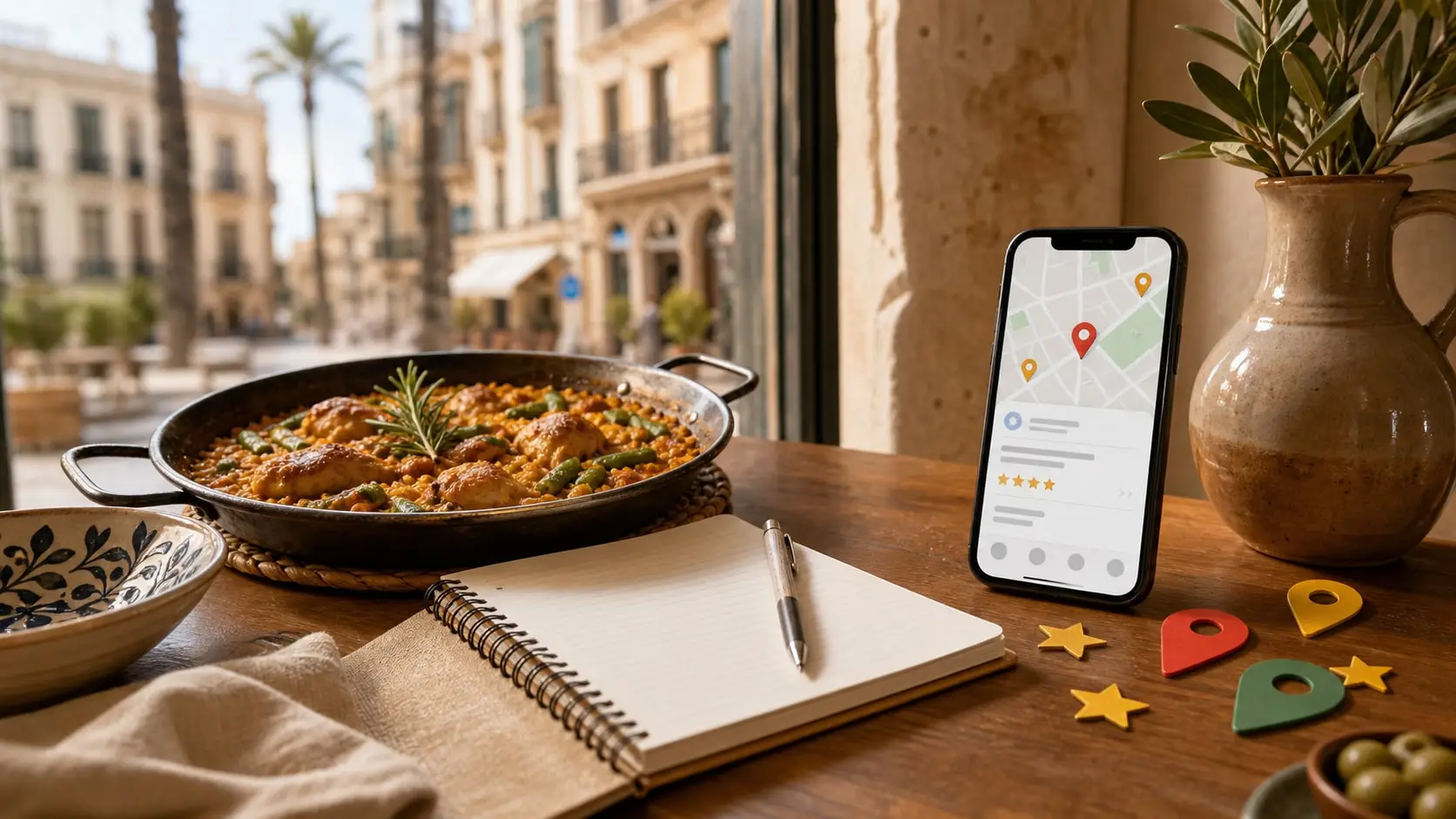 SEO para restaurantes en Valencia con reservas, Google Maps y visibilidad local