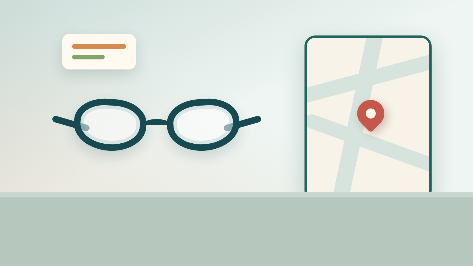 SEO para ópticas en Valencia con gafas, mapa local y ficha de negocio optimizada