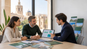 Home Page Consultor SEO para universidades en Valencia revisando demanda de grados, admisiones y matriculas